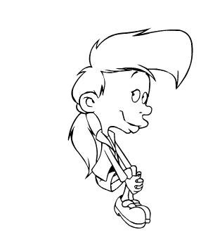 coloriage nadia fait la coquine